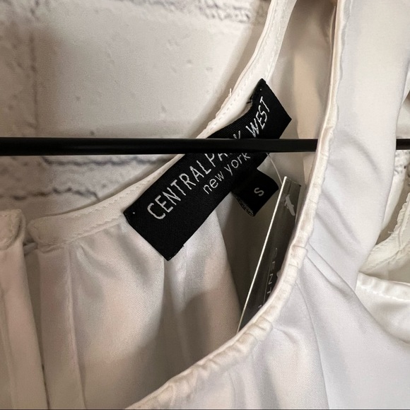 Revolve Central Park West L.A. Cold Shoulder Blouse White Size Small NWT - Picture 10 of 13